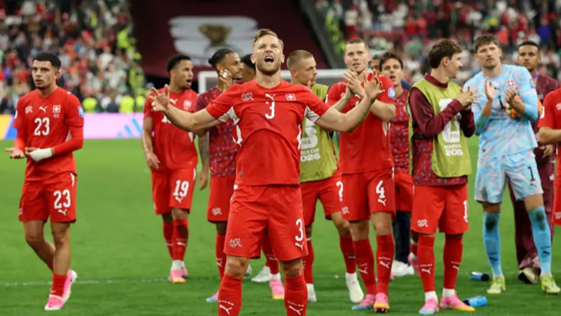Switzerland advance to Round of 16 after 2-0 win over Algeria