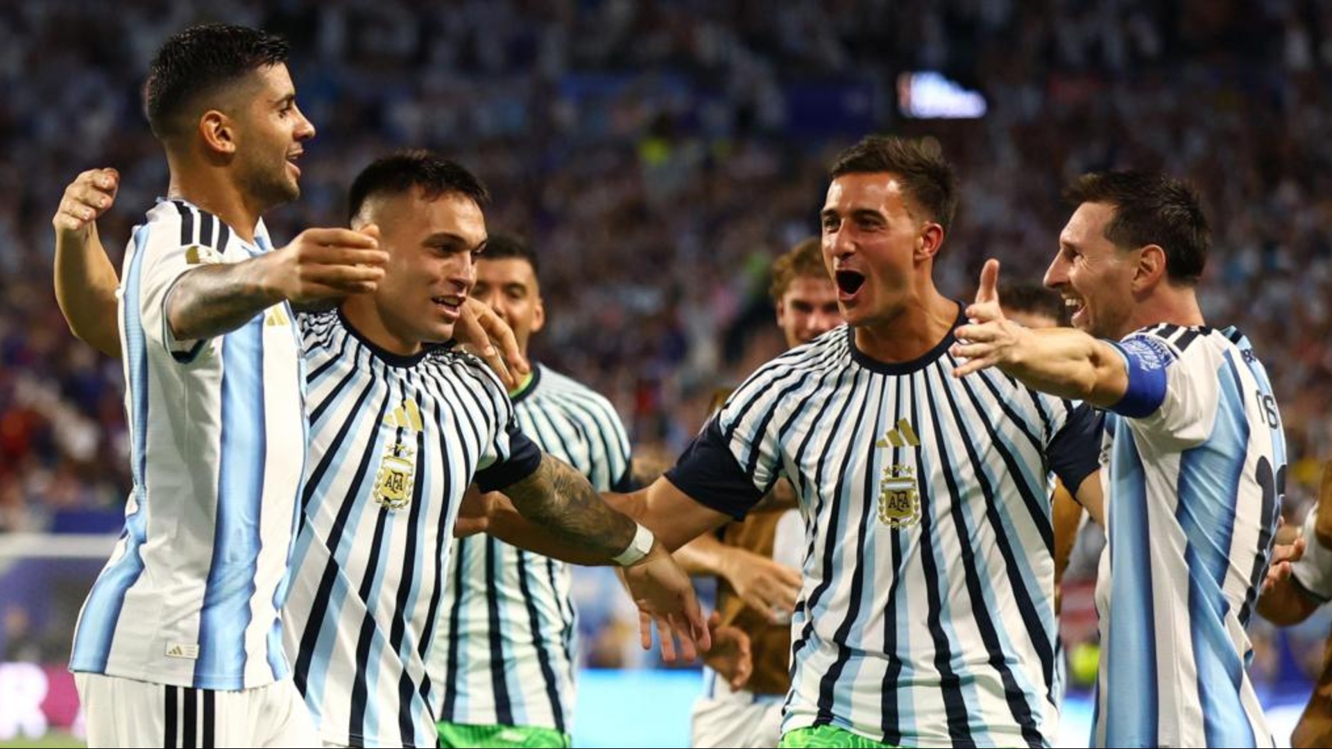Argentina beat Cape Verde 3-2 after extra time to set up Egypt clash