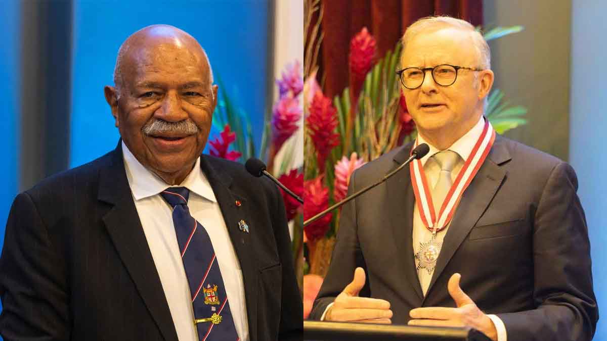 Australia says Fiji alliance is about partnership, not China, as Vuvale Union is signed