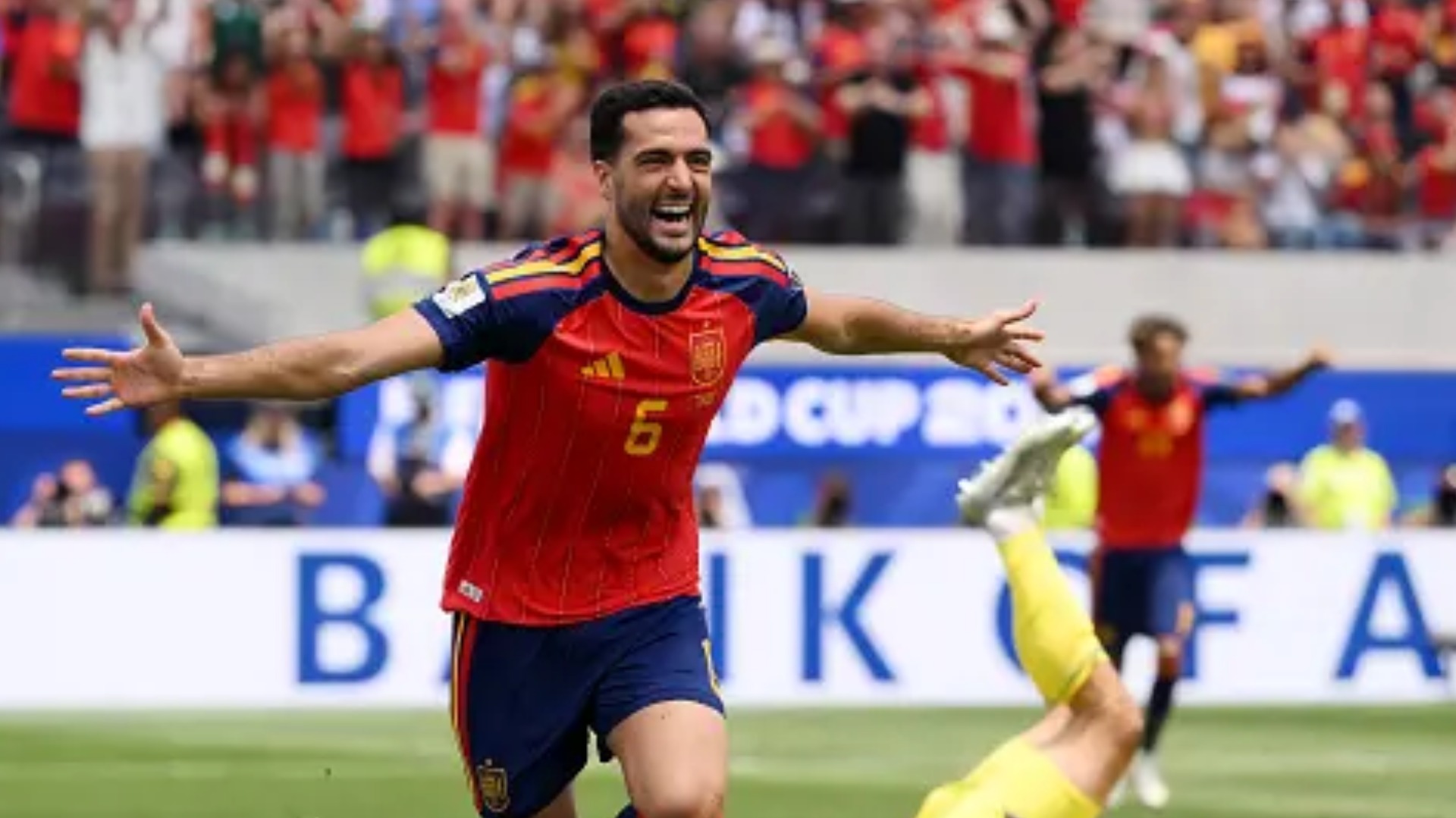 Merino's late winner sends Spain into World Cup semi finals