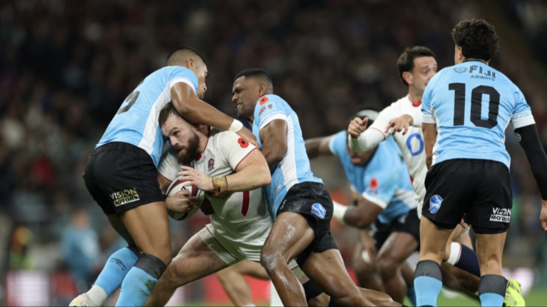 England thrash Flying Fijians 73-8 in emphatic Test victory