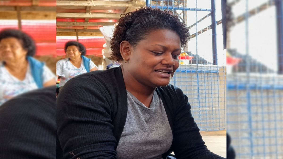Mother of five turns to market vending as living costs climb