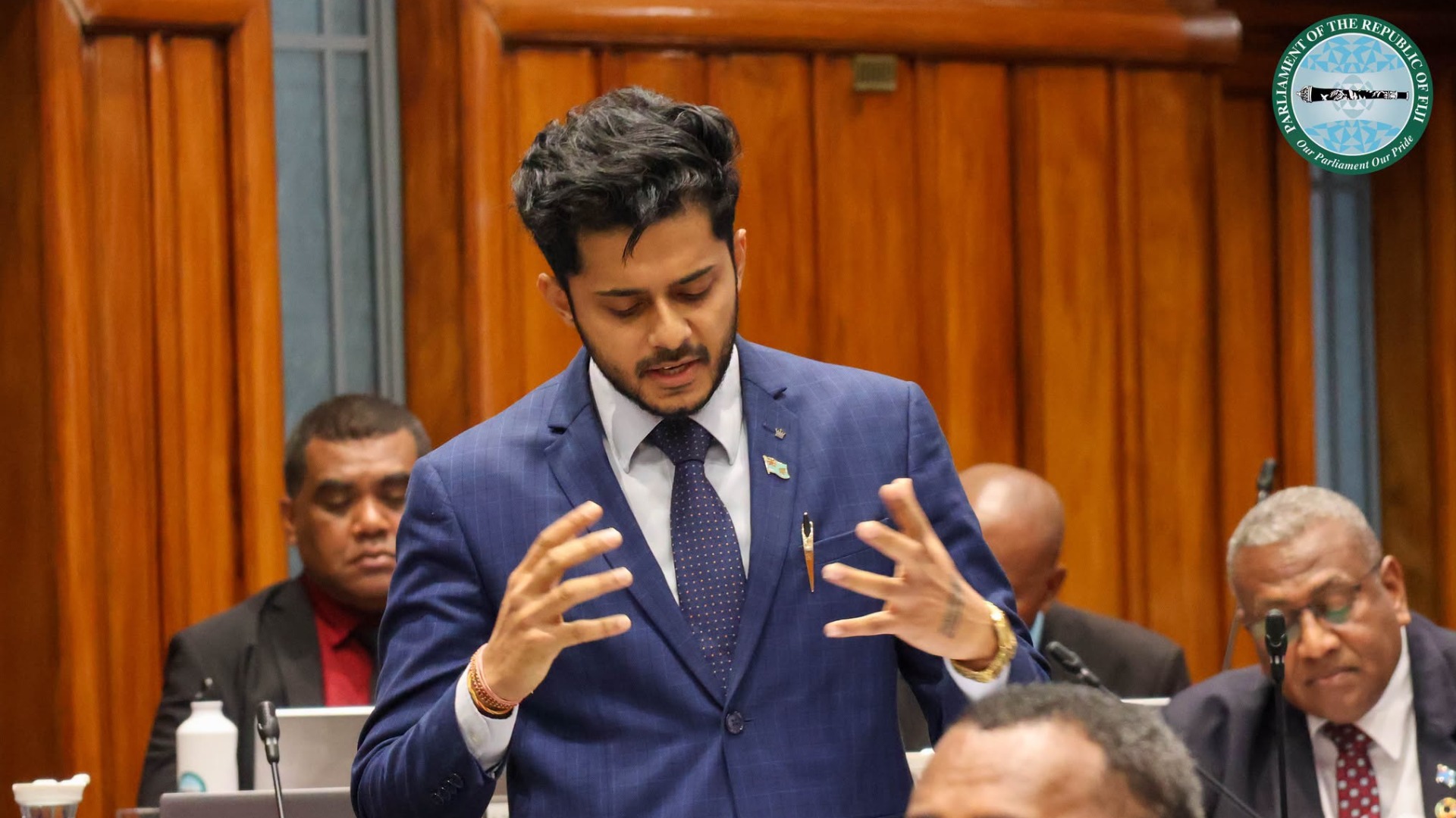 It is an irresponsible budget from an oversized cabinet in an overspending Government - Opposition MP Sharma
