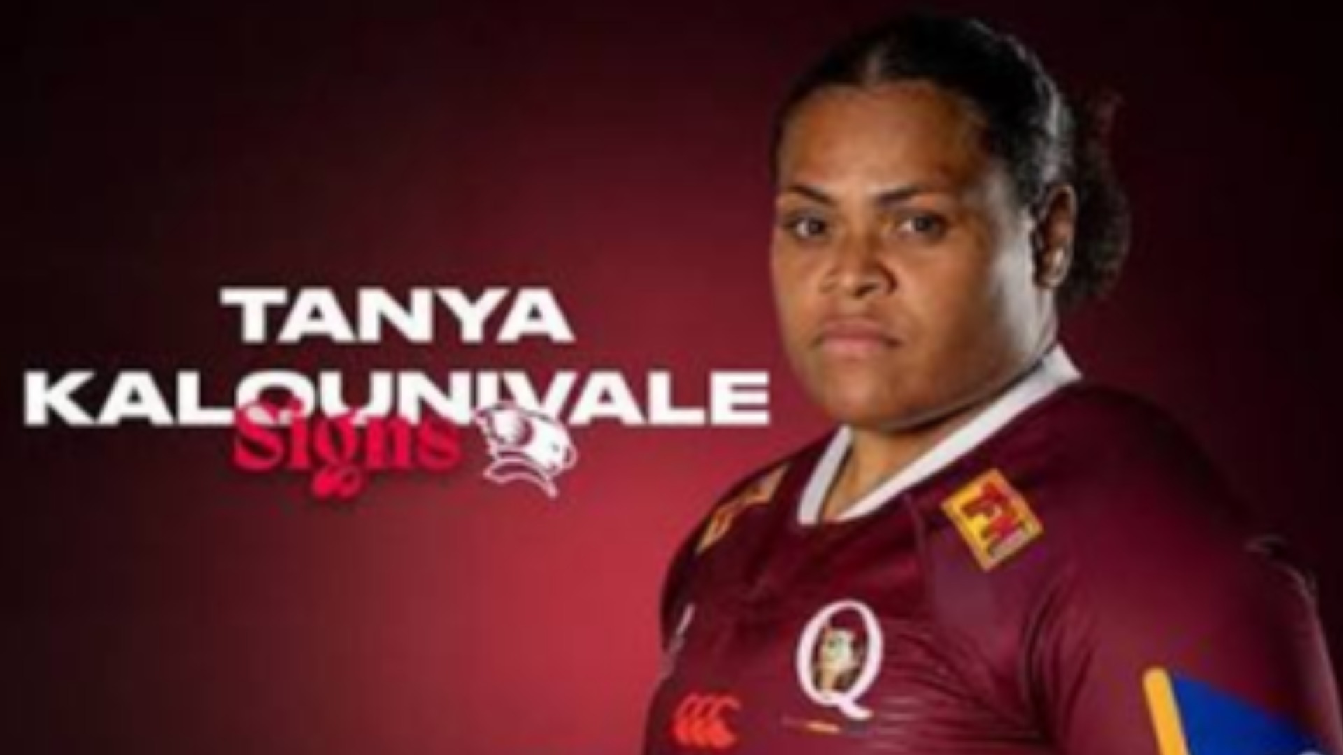 Tanya Kalounivale: Queensland Reds and Black Ferns prop ready for Fiji Drua women's.