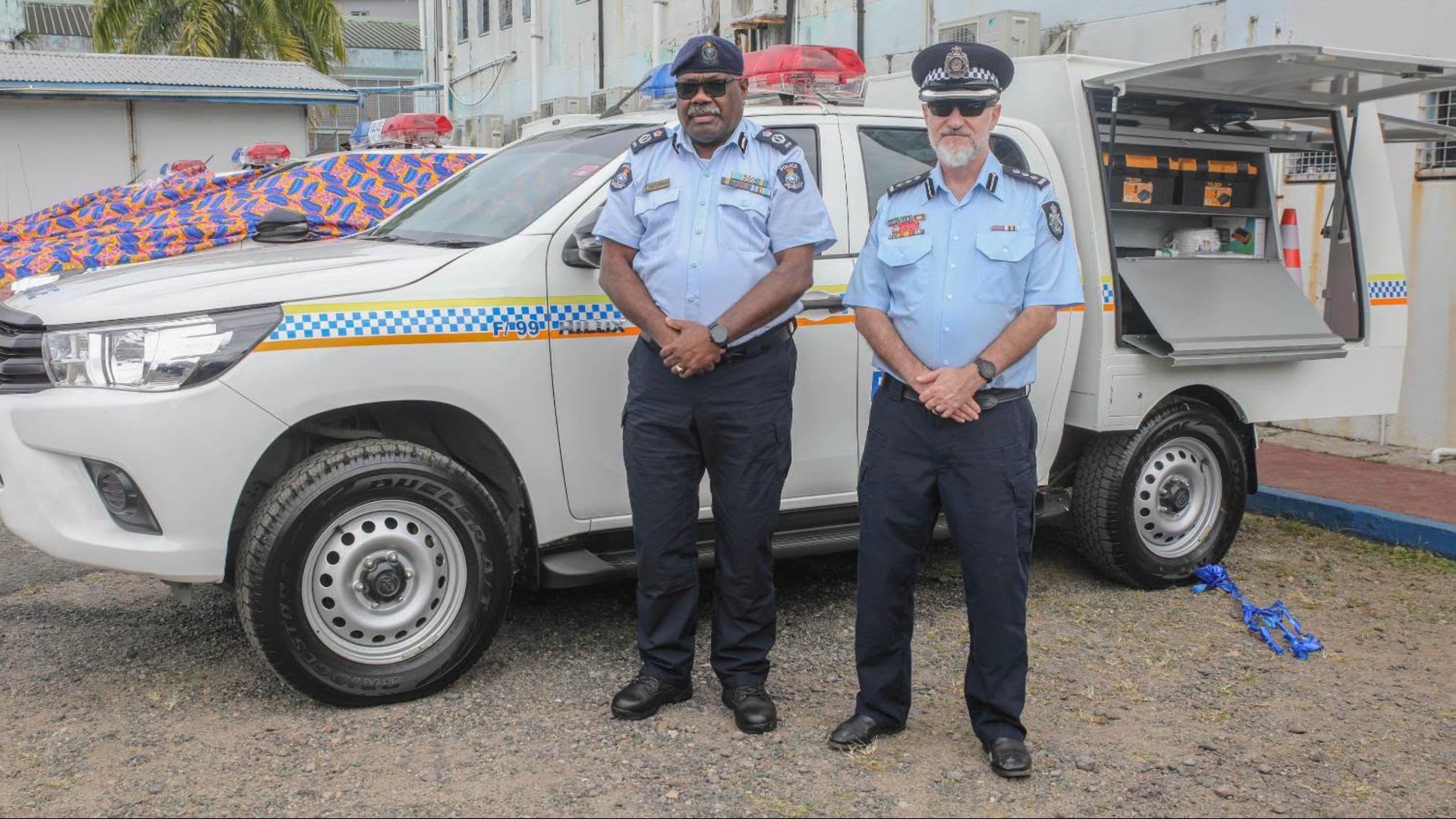Fiji Police crime scene investigation fleet upgraded through AFP support