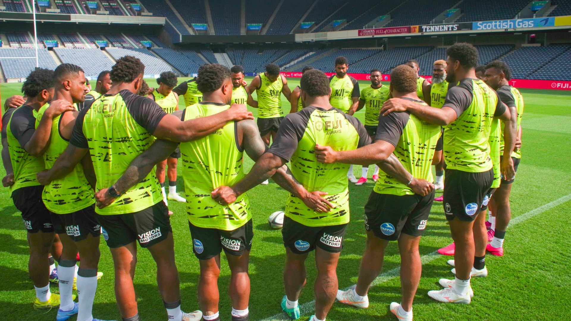Flying Fijians put recent defeats behind them ahead of Scotland clash