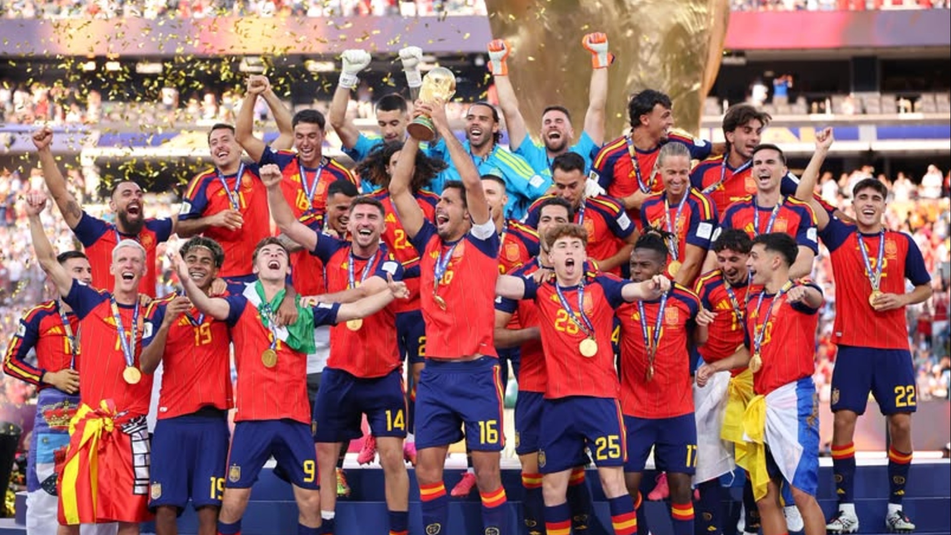 Spain beat Argentina 1-0 to win FIFA World Cup after 16 years