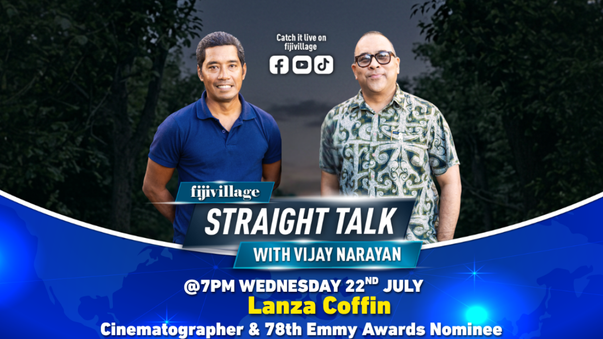 Local Emmy Award nominee Lanza Coffin to appear on fijivillage Straight Talk at 7pm tomorrow