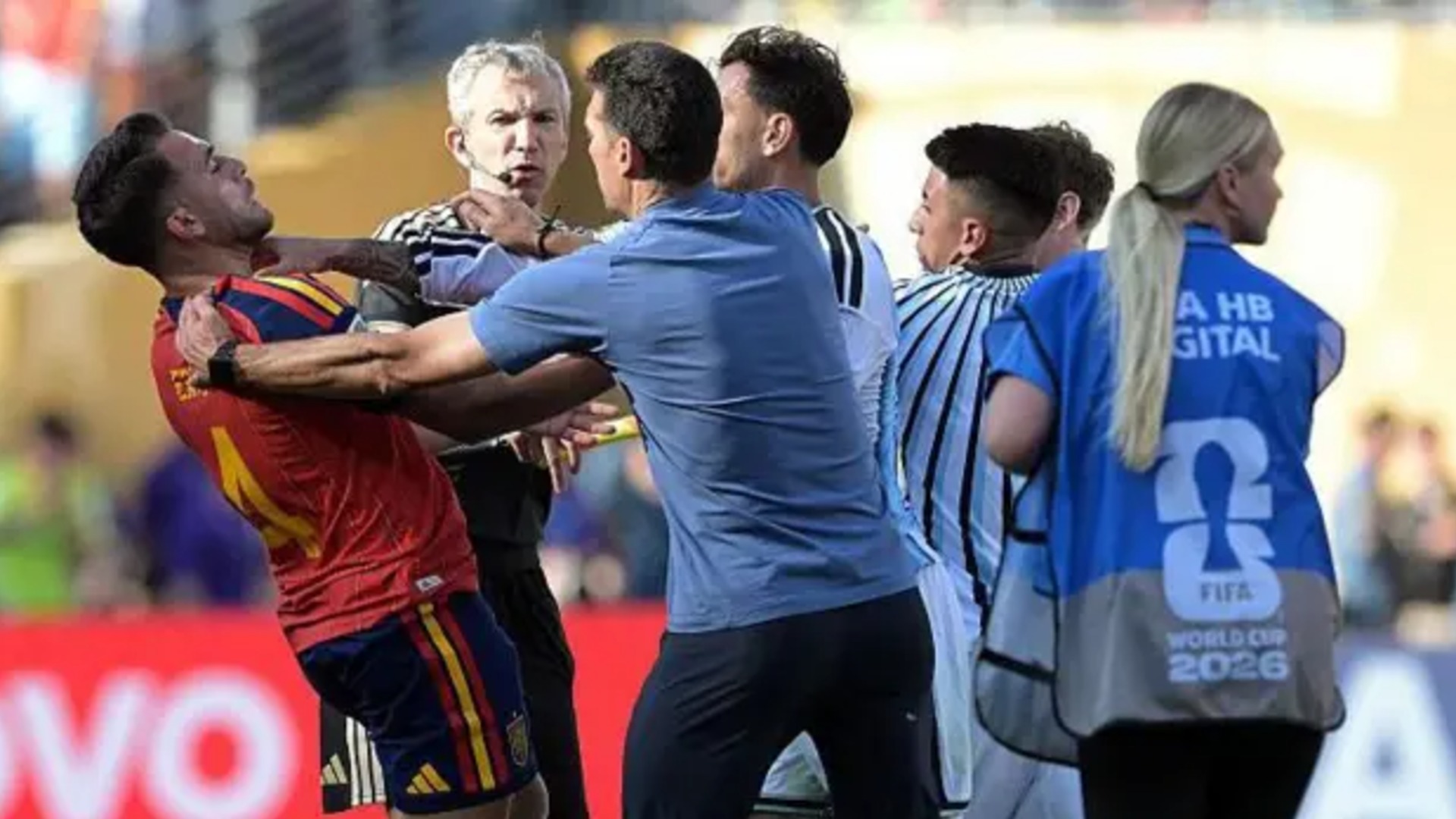 FIFA investigates Argentina players after World Cup final altercation