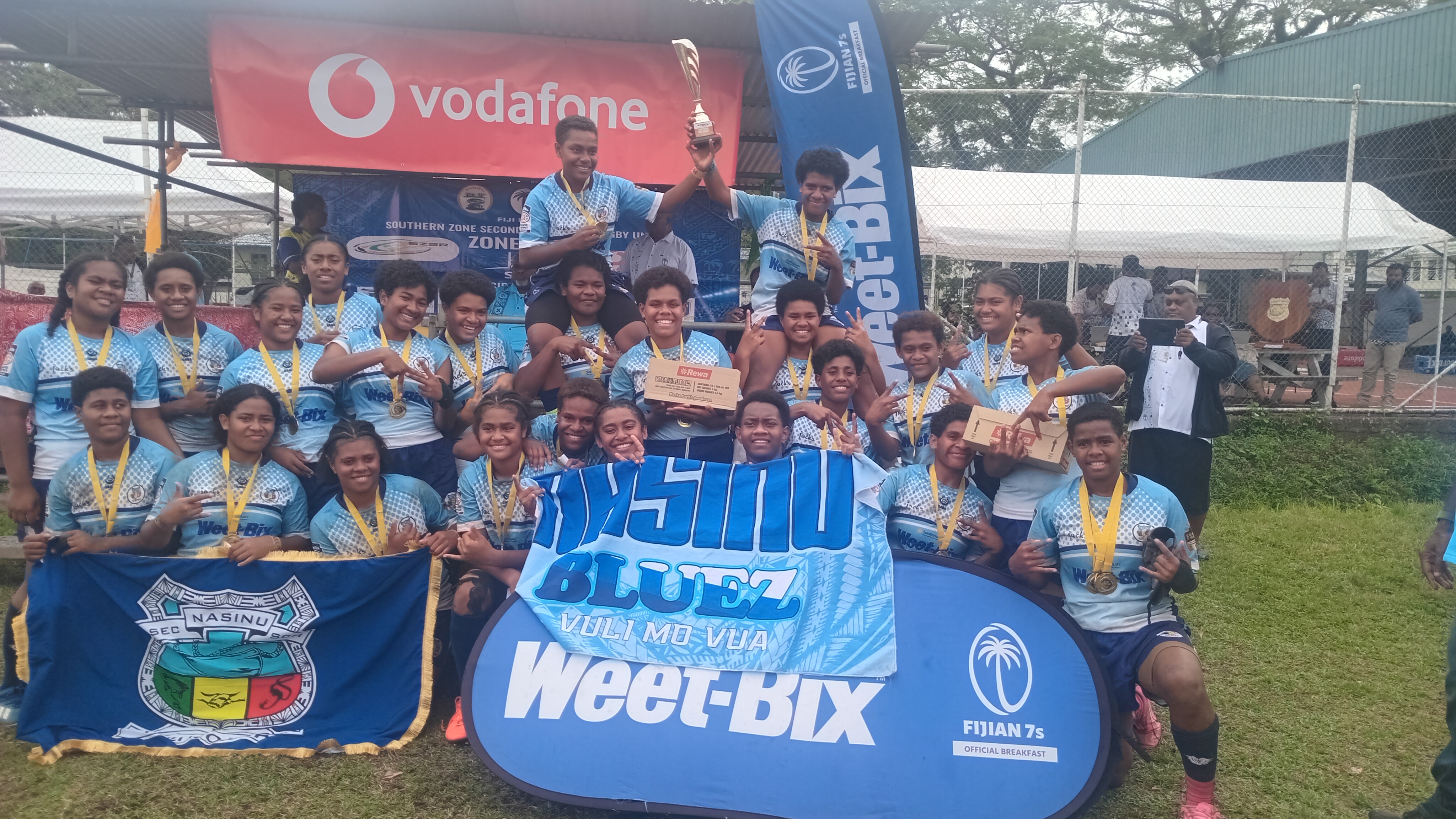 Nasinu crowned U16 Southern Zone Raluve champions defeating Grammar 15-7