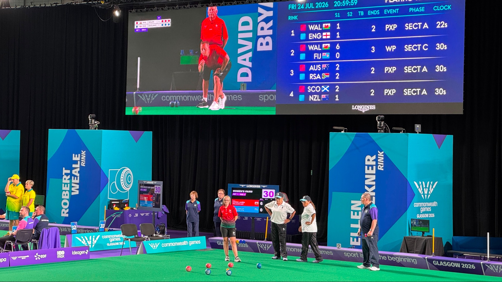 Fiji women's pairs target Kenya clash after Wales defeat at Commonwealth Championships