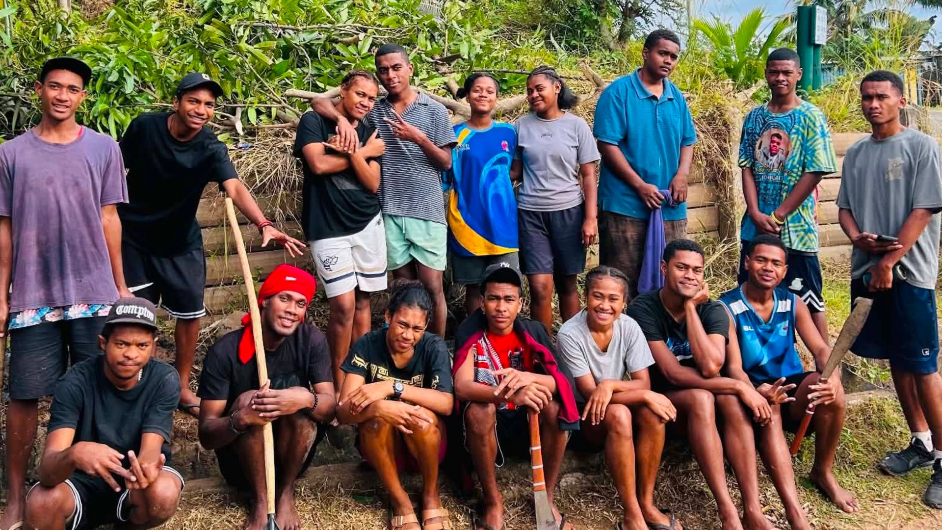 Koroipita Youth Club members is lead community clean-up