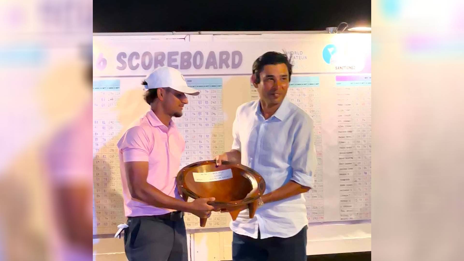 Auckland-based Fijian Rajat Rai claims Fiji Golf classic crown