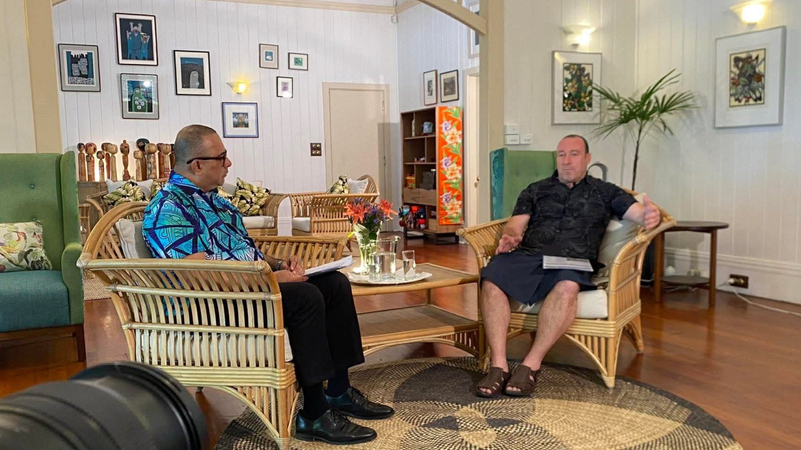 Australian High Commissioner Peter Roberts to appear on fijivillage Straight Talk at 7pm Wednesday