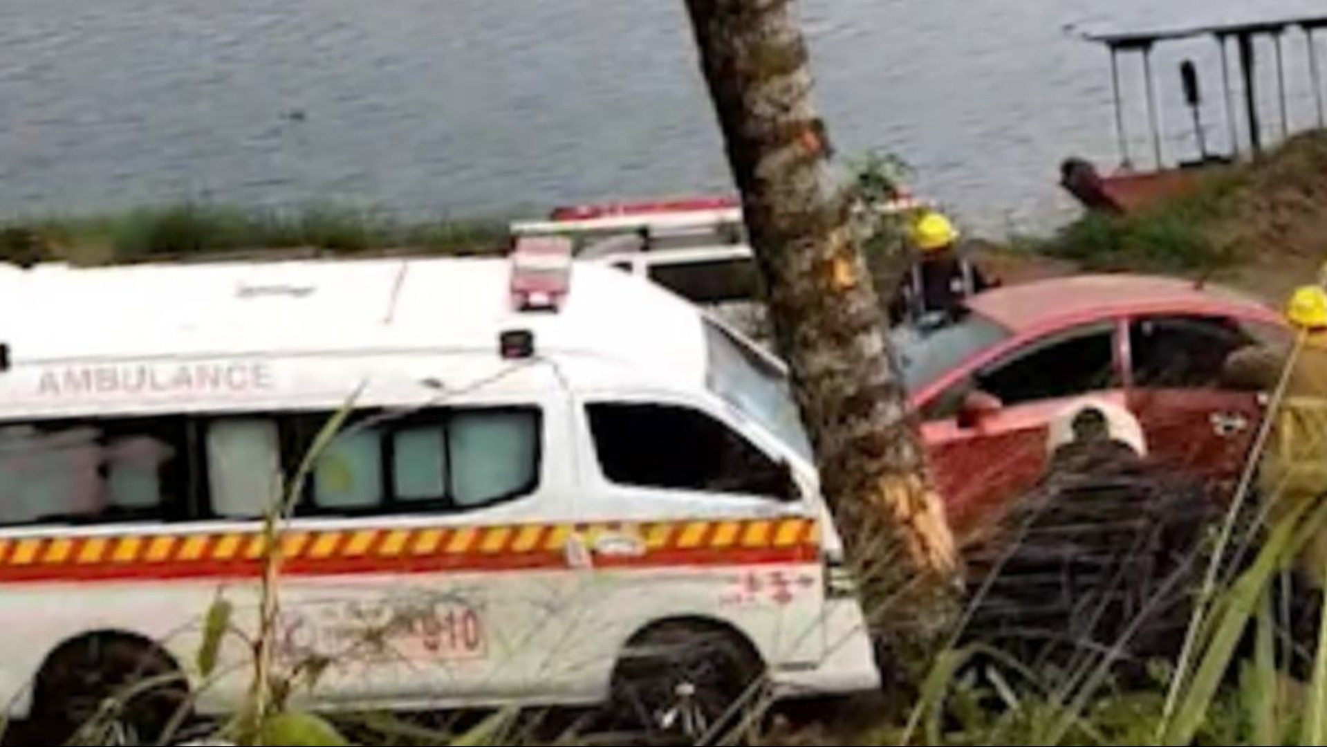 Elderly couple injured after vehicle hits coconut tree in Lakena