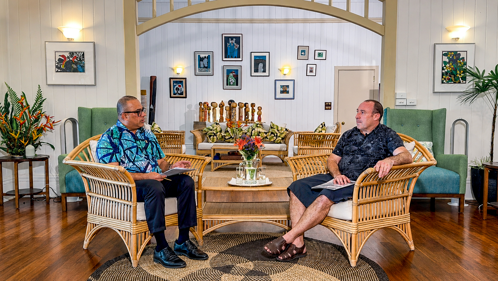 Australian High Commissioner Peter Roberts to appear on fijivillage Straight Talk at 7pm Wednesday