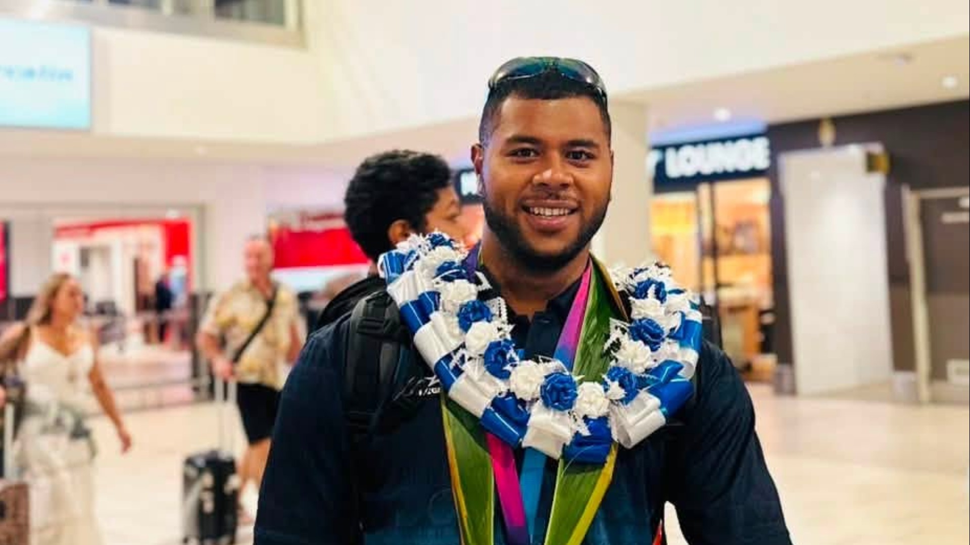 Rainibogi returns home to warm welcome after Commonwealth Games gold