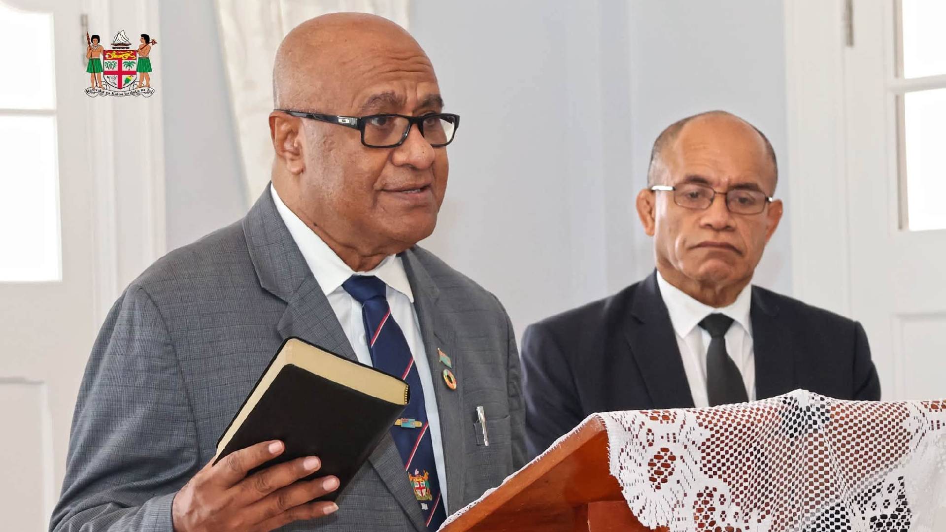 Manoa Kamikamica sworn in as DPM and Minister for Industries, Commerce, Business Development and Public Enterprises