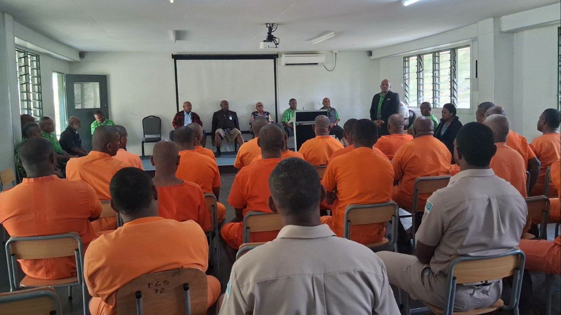 Kadavu Chiefs visit Naboro to support inmate reintegration