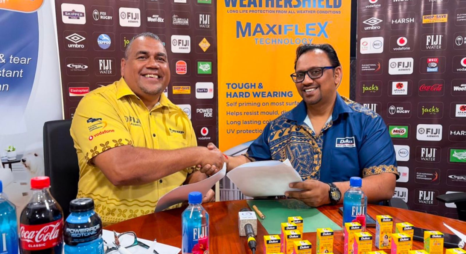 Dulux Fiji partners with Fiji Rugby to refresh the home of Fijian rugby