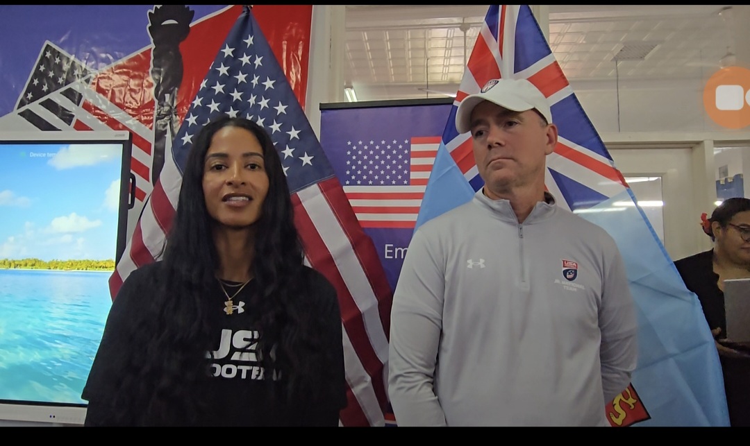U.S. coaches in Fiji to develop flag football ahead of 2028 Olympics