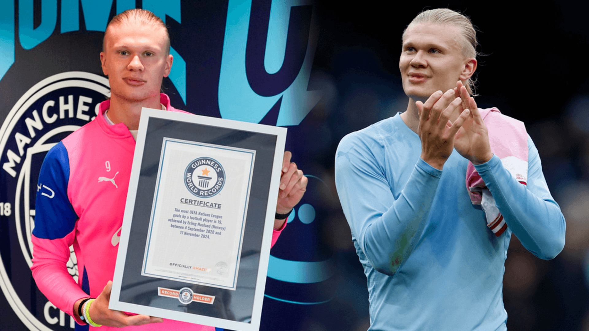 Haaland’s football feats earn four Guinness World Records