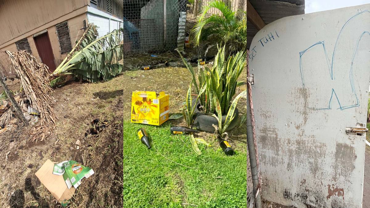 Resident raises concerns over drinking and vandalism at Samabula church
