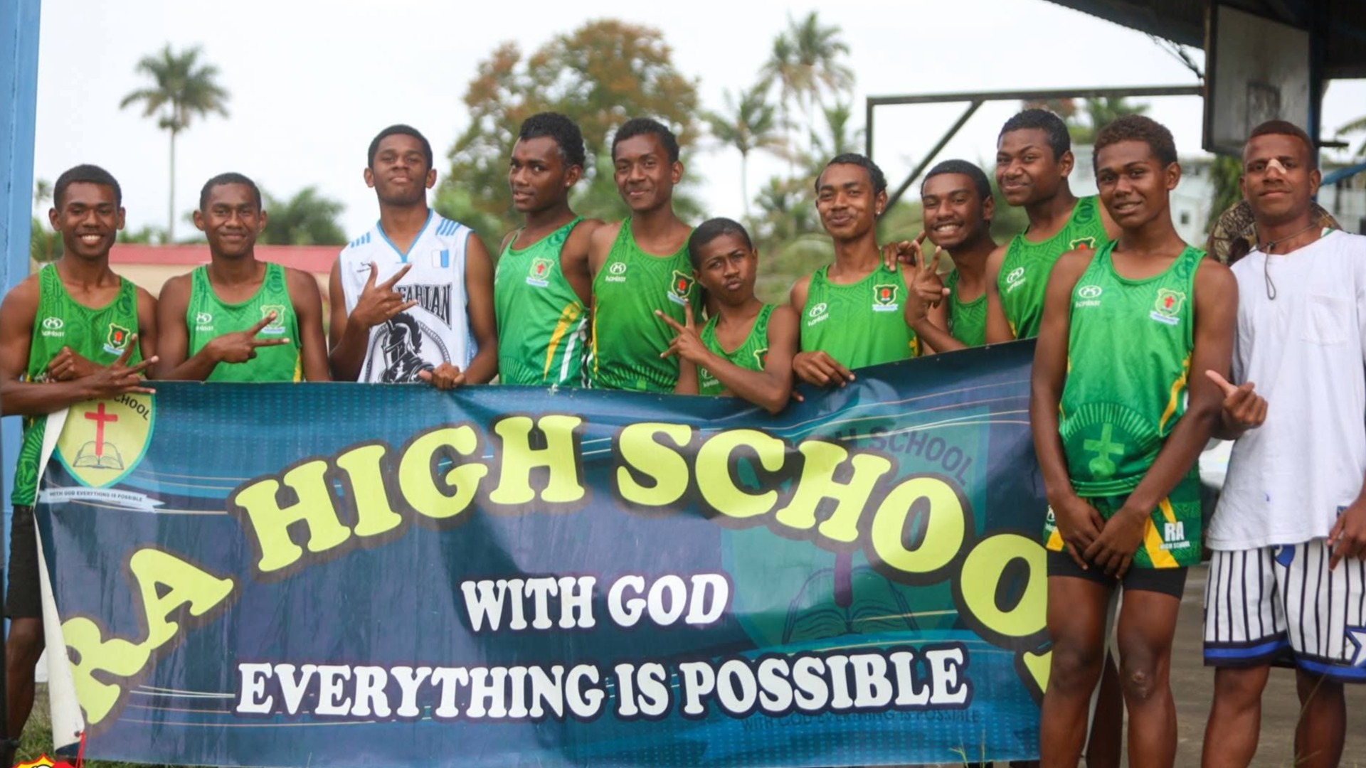 Ra High School makes history with first men’s netball team at nationals