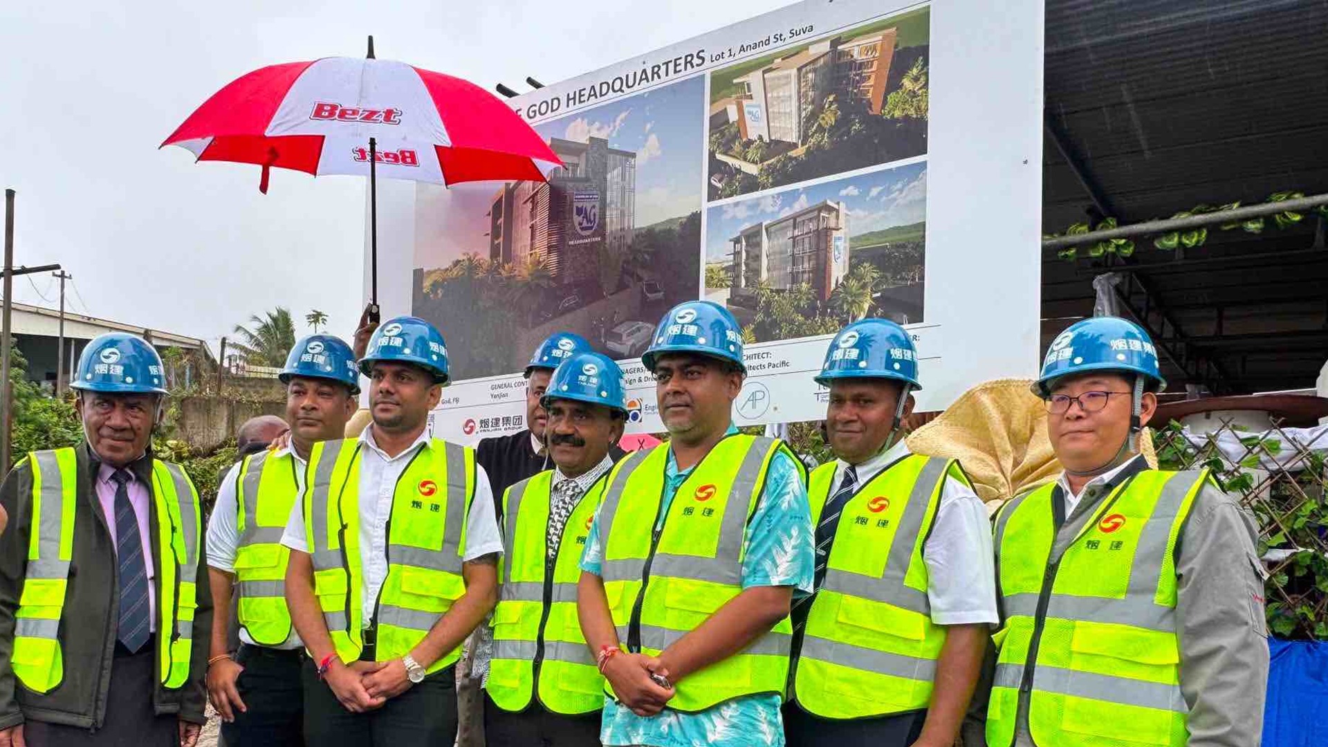 AOG Fiji begins construction of $17.9 million new headquarters