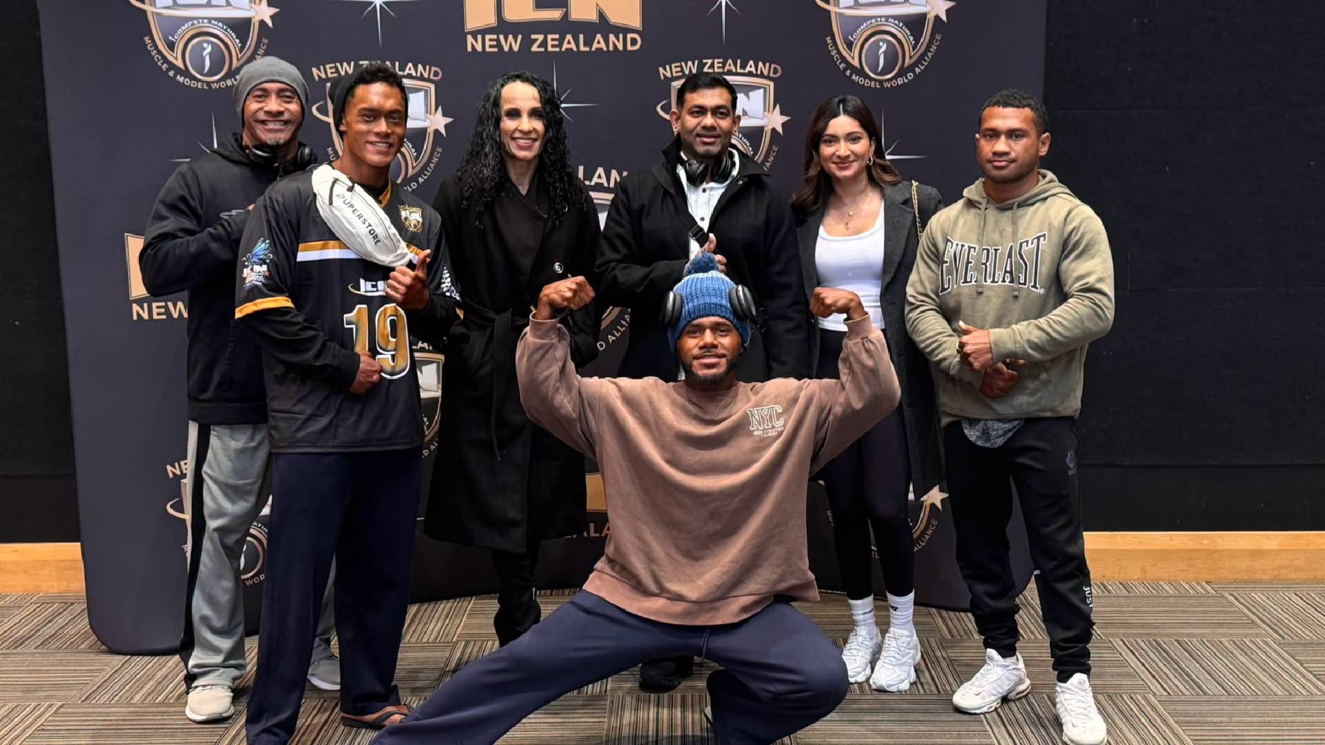 From Fiji to Christchurch :Bodybuilders take their first international step