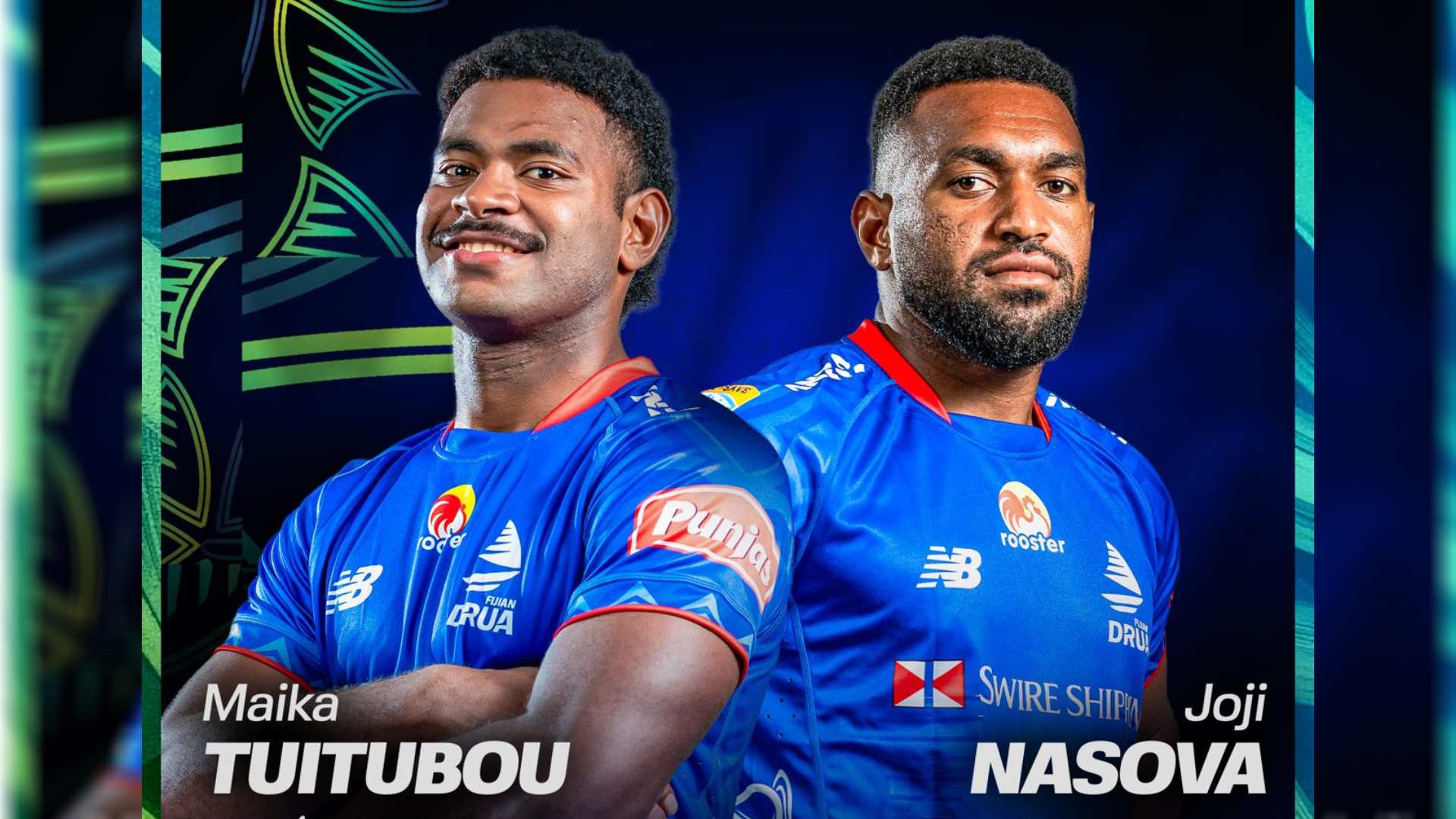 Nasova and Tuitubou extend Fijian Drua stay through 2028