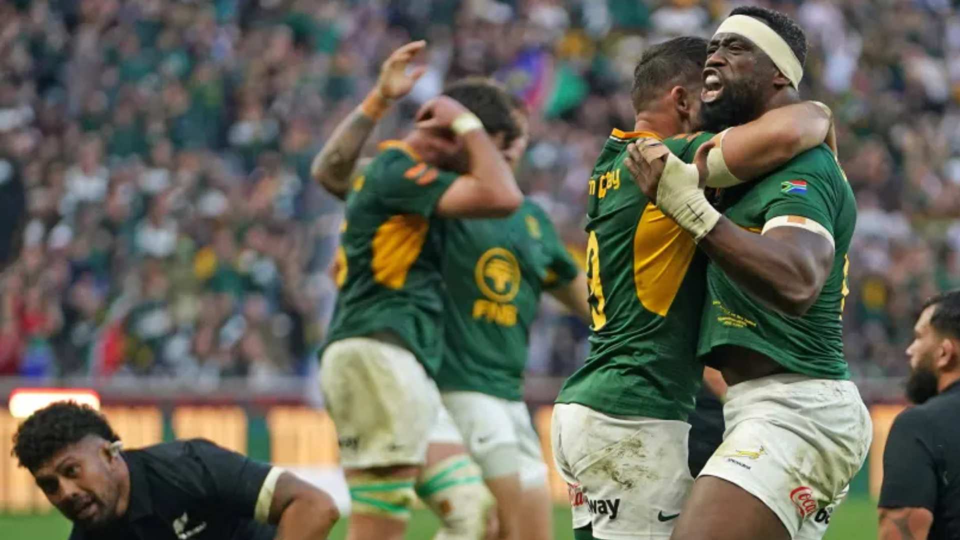 Springboks bounce back to defeat All Blacks 33-26