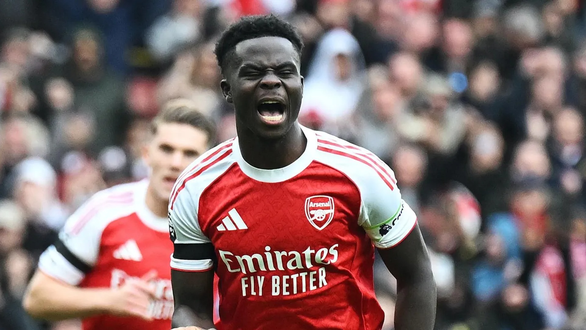 Saka scores winner as Arsenal beat Aston Villa