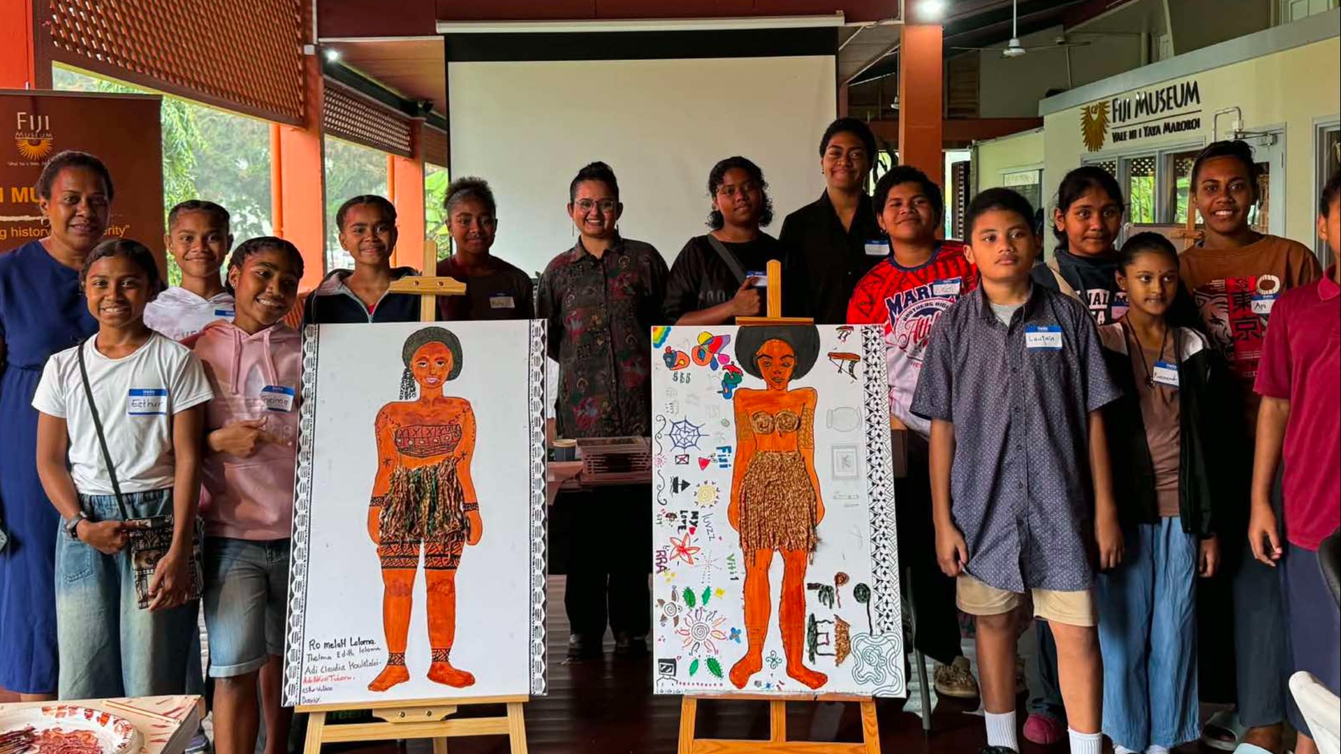 Children explore creativity and culture through Veiqia Project