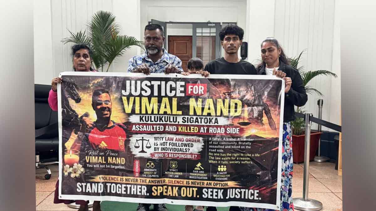 Sigatoka father travels to parliament to call for tougher criminal justice laws after son's death