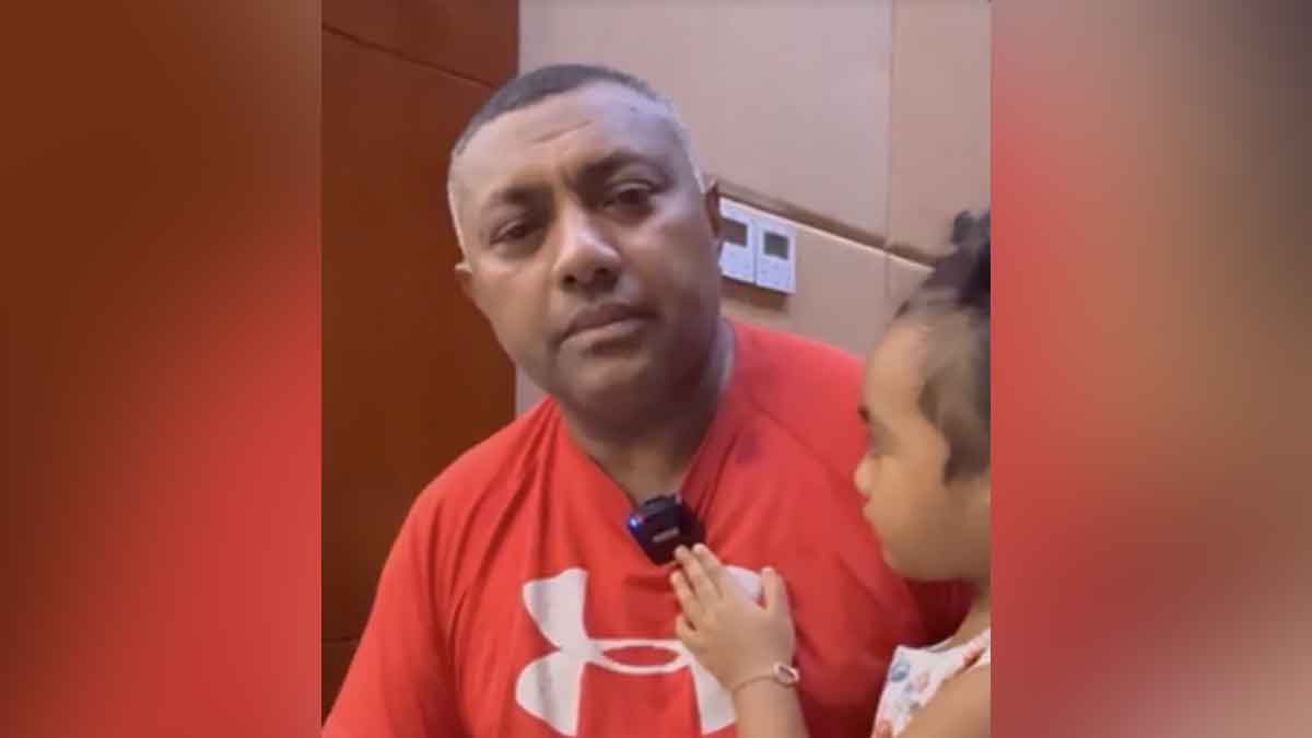 Kinoya father says spending time with his children helps him unwind