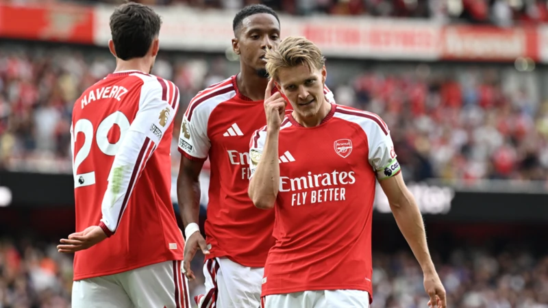 EPL: Arsenal come from behind to beat Chelsea 2-1