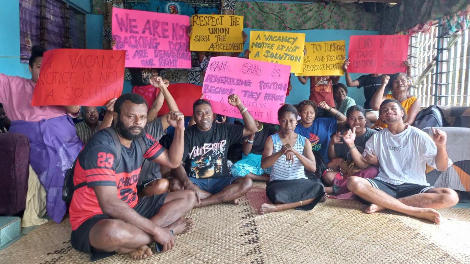 No collective agreement reached as 40 Ram Sami & Sons workers continue strike