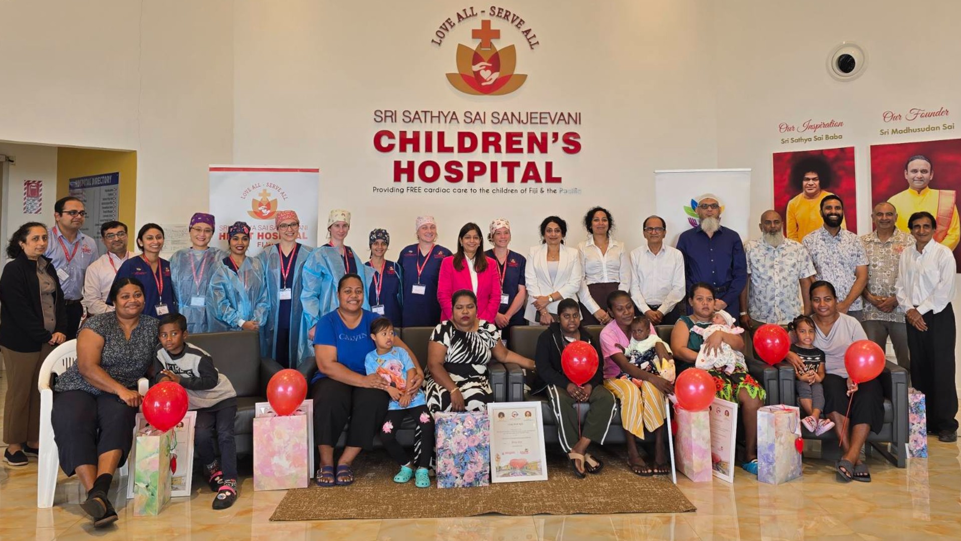 6 children receive gift of life after free heart surgery