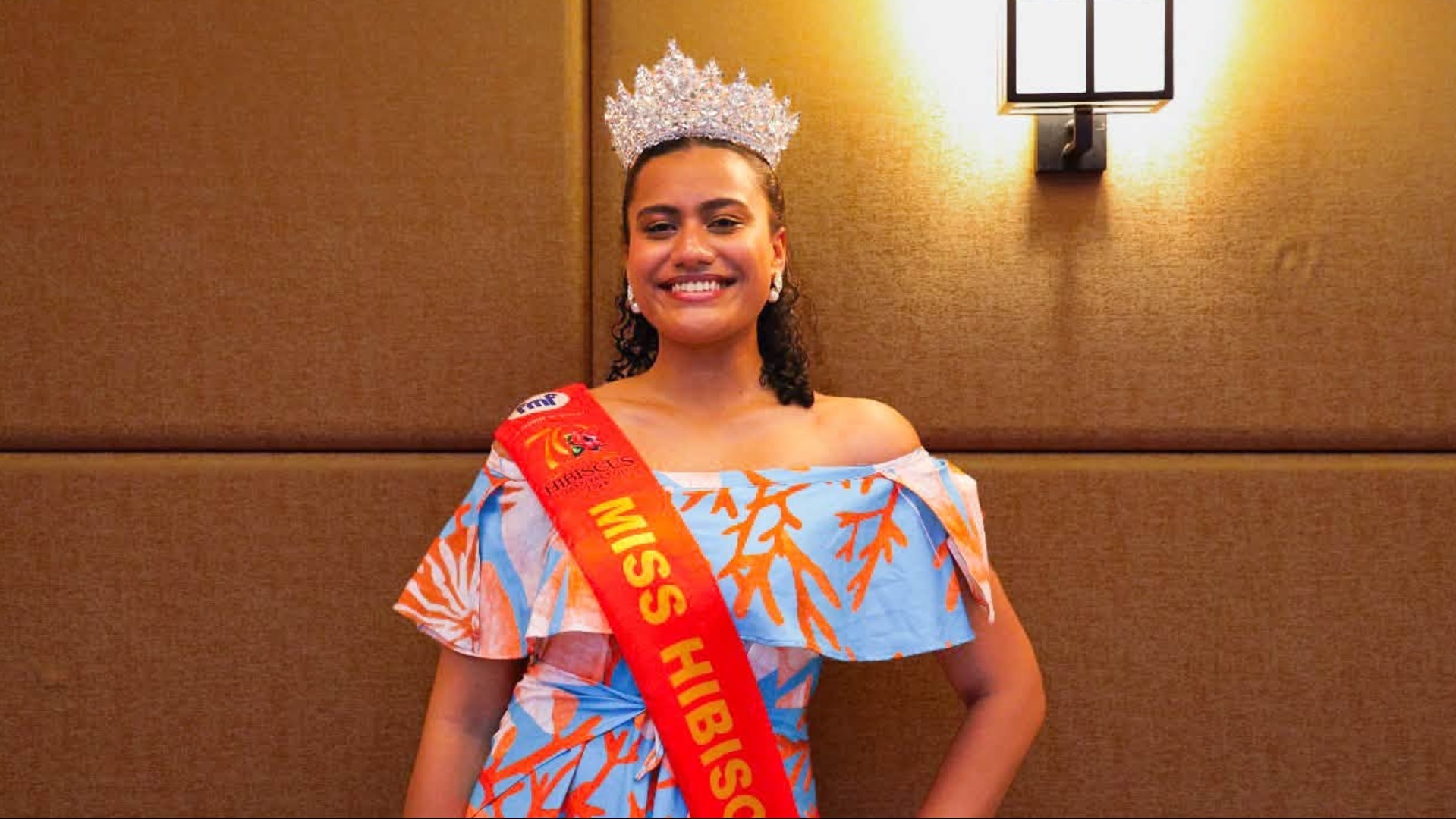 Korosaya embraces responsibility that comes with Miss Hibiscus crown
