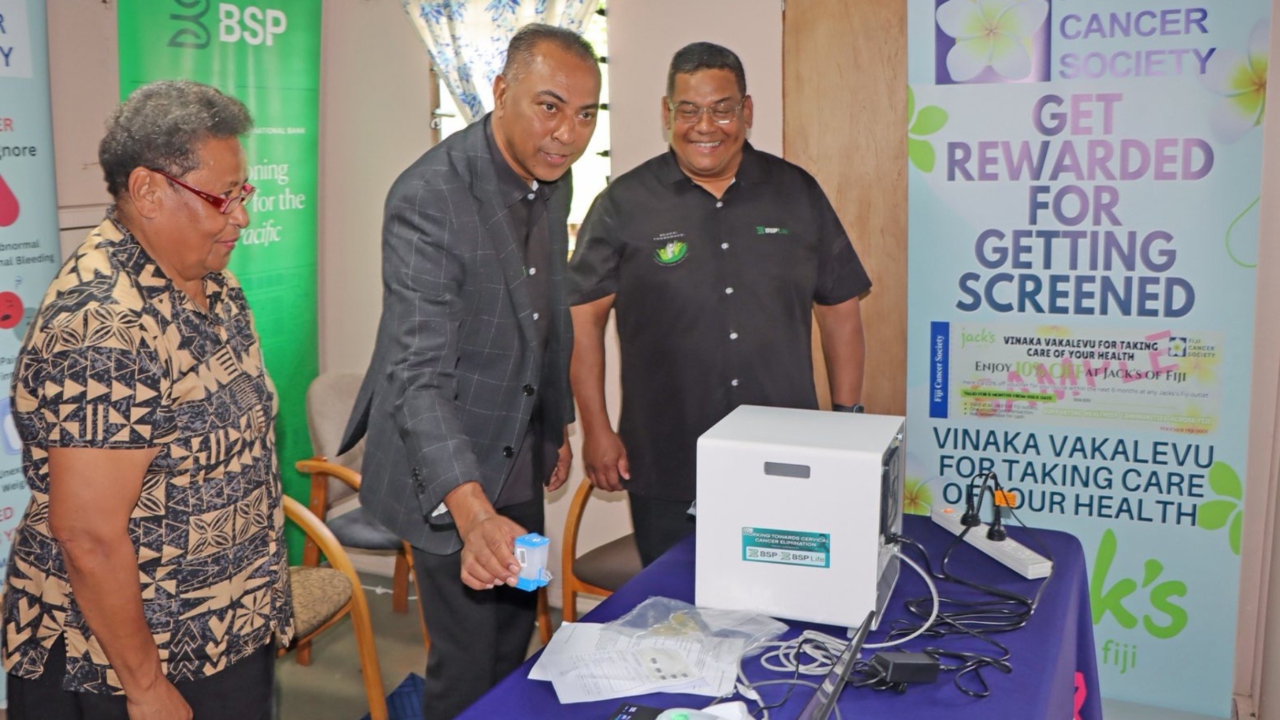 BSP and BSP Life $100,000 sponsorship strengthens cervical cancer screening in Fiji
