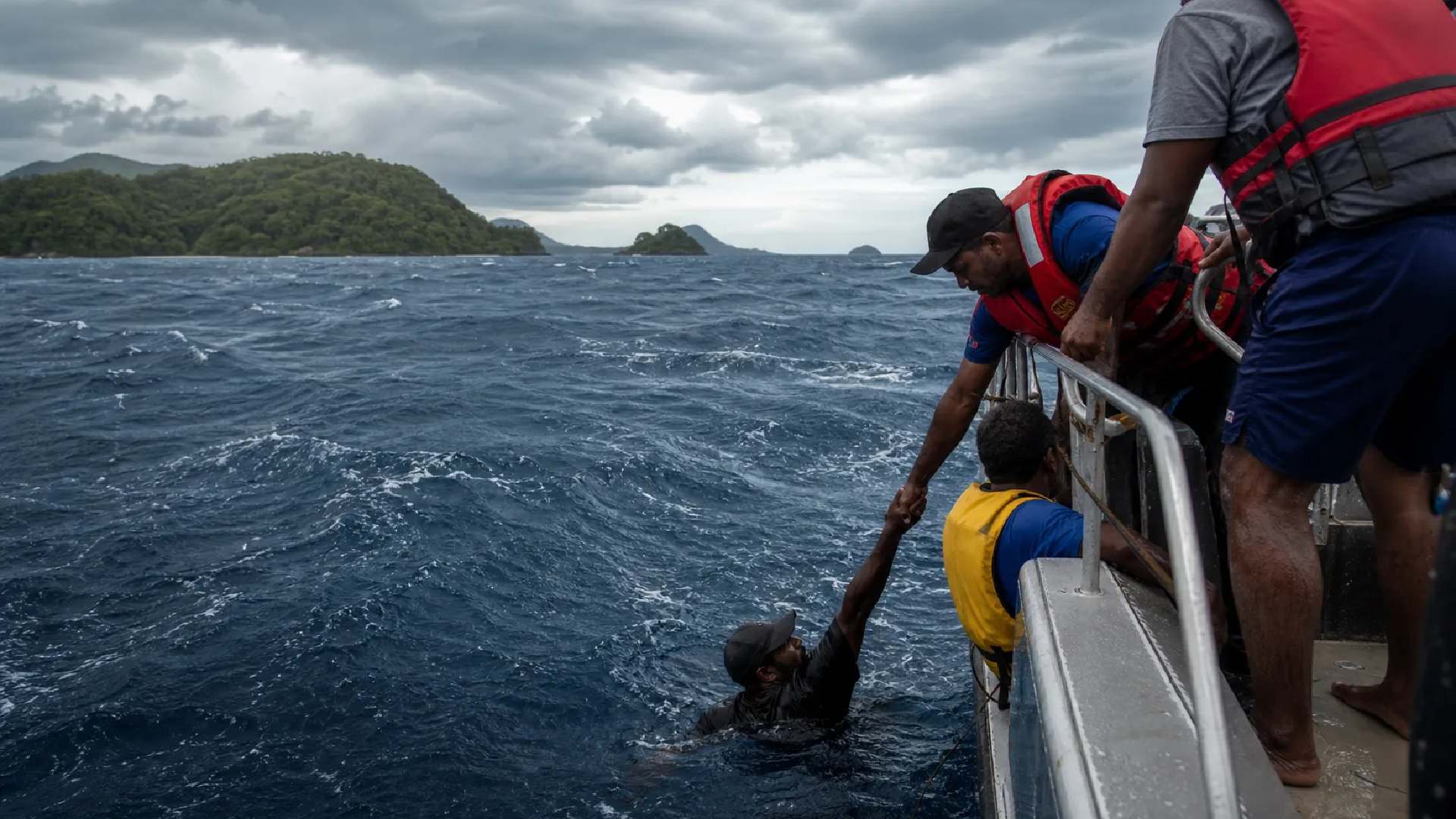 At least 30 missing after inter-island ferry sinks off Vanuatu coast