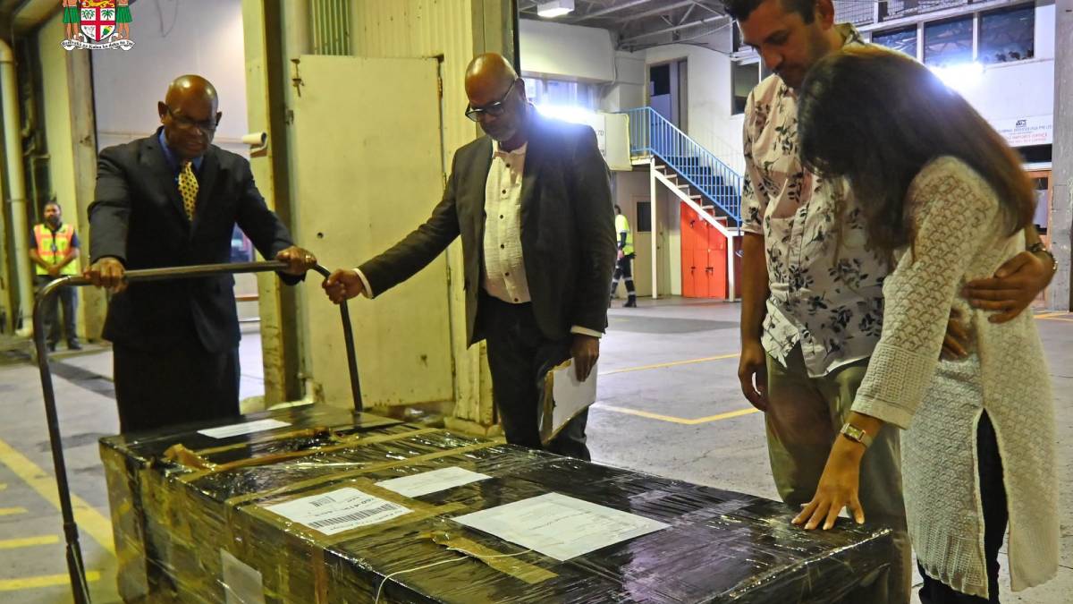 Casket of late Agni Deo Singh arrives in Fiji ahead of funeral today
