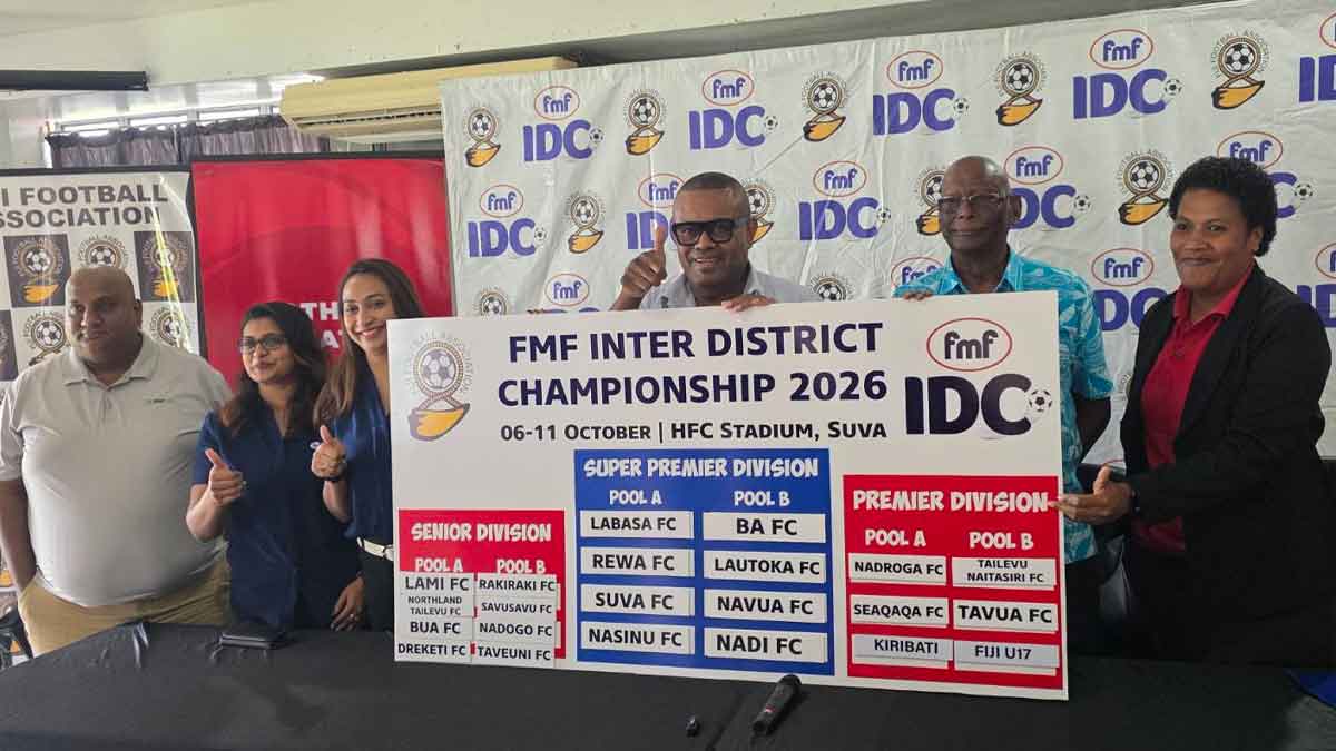 FMF IDC 2026 pools drawn as Fiji’s top districts prepare for battle