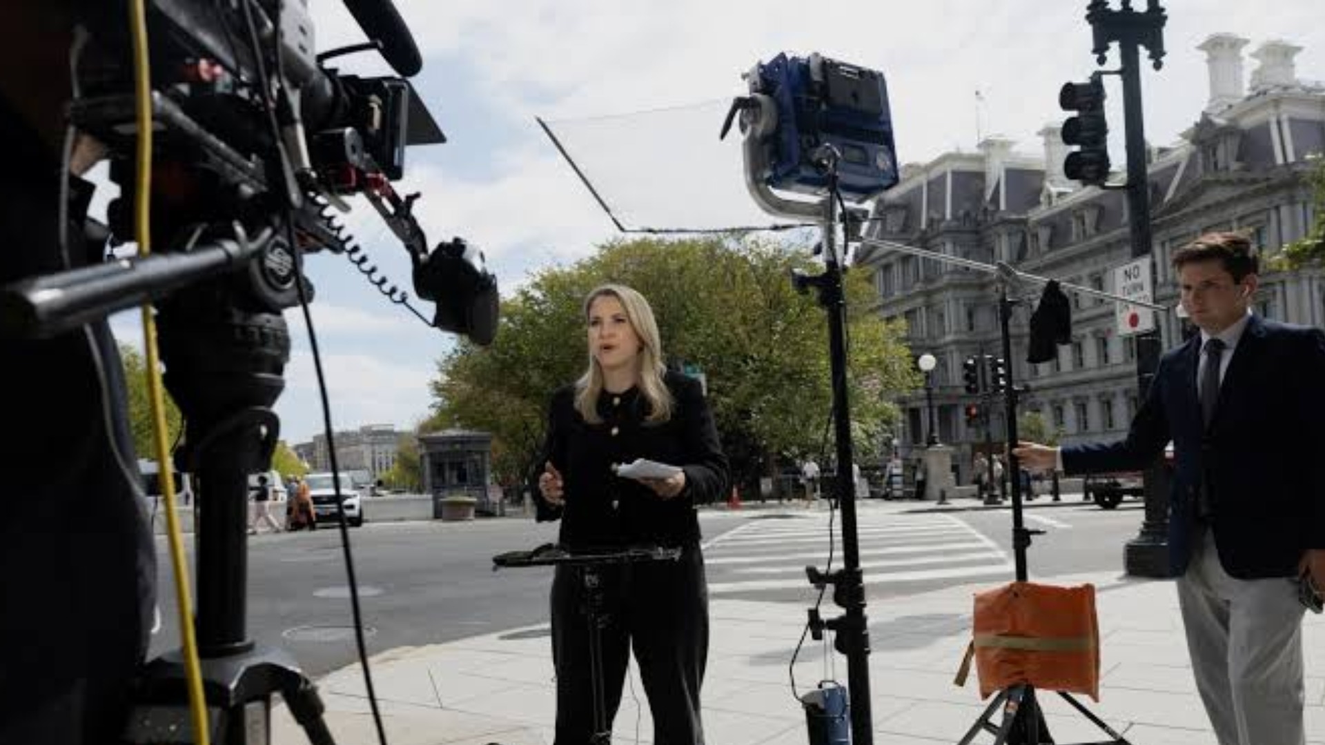 Major US networks suspend pooled coverage of Trump after White House bans CNN