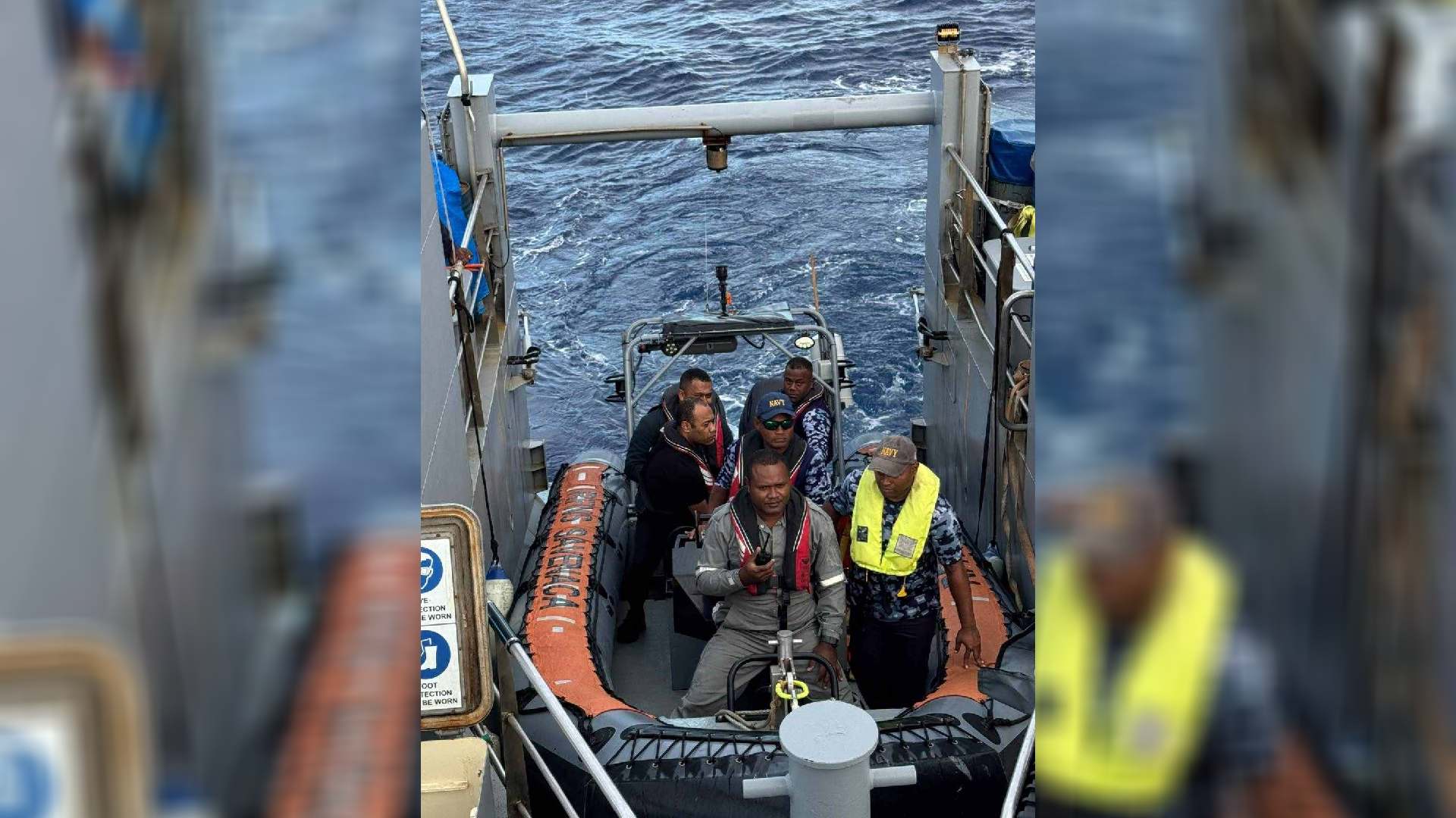 Doctors and Navy join forces to retrieve injured Nayau toddler
