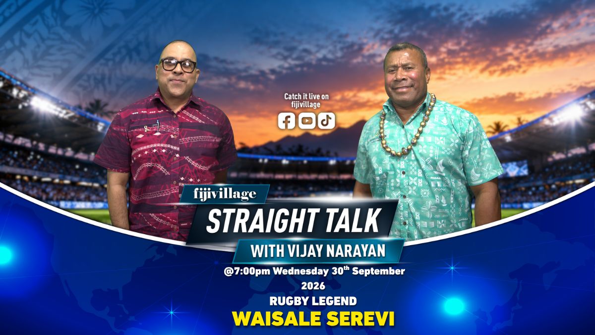 Waisale Serevi to appear on fijivillage Straight Talk at 7pm tonight
