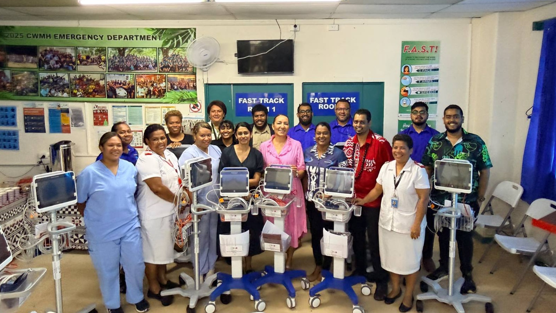 10 new patient monitors boost Emergency Department