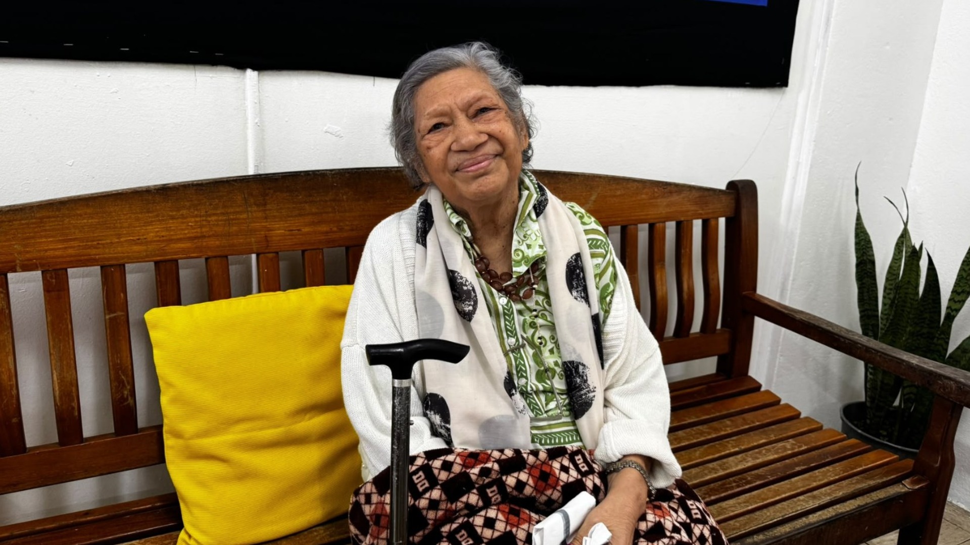 86-year-old former teacher makes special return to Gospel Primary School