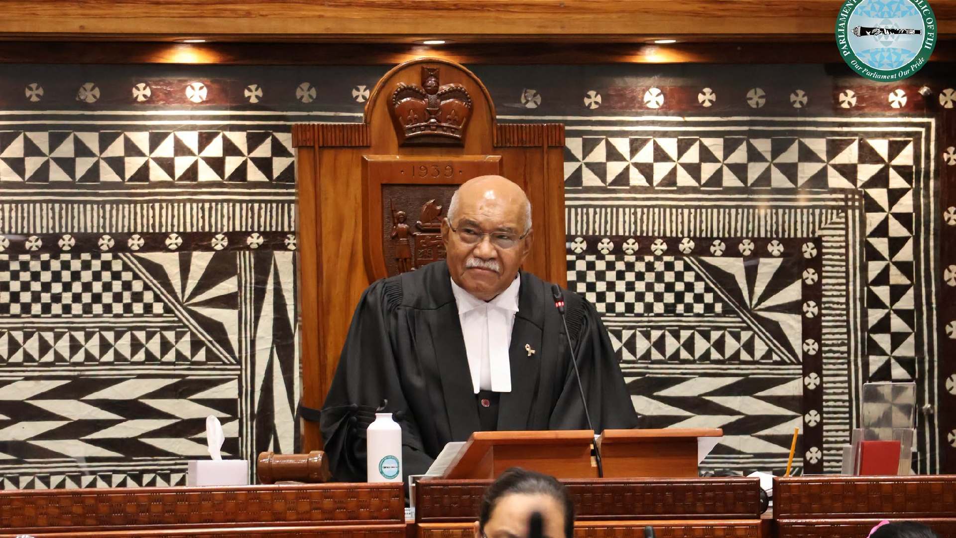 66% threshold based on 53 occupied parliament seats, vacant seats excluded from constitutional amendment vote – Speaker